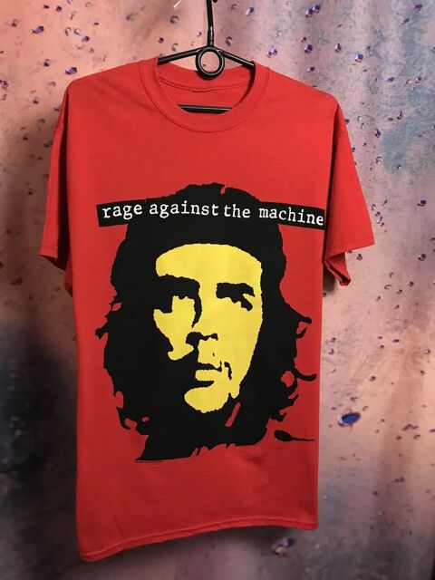 Rage Against The Machine Red T-Shirt 16 Toulouse (31)