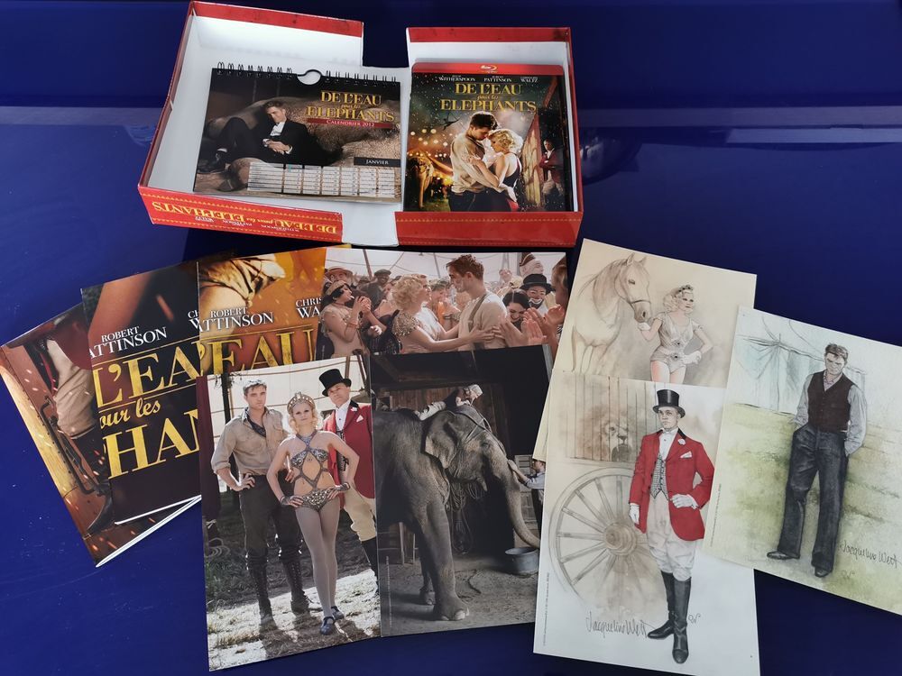 BLU-RAY DE L'EAU POUR LES ELEPHANTS DVD et blu-ray