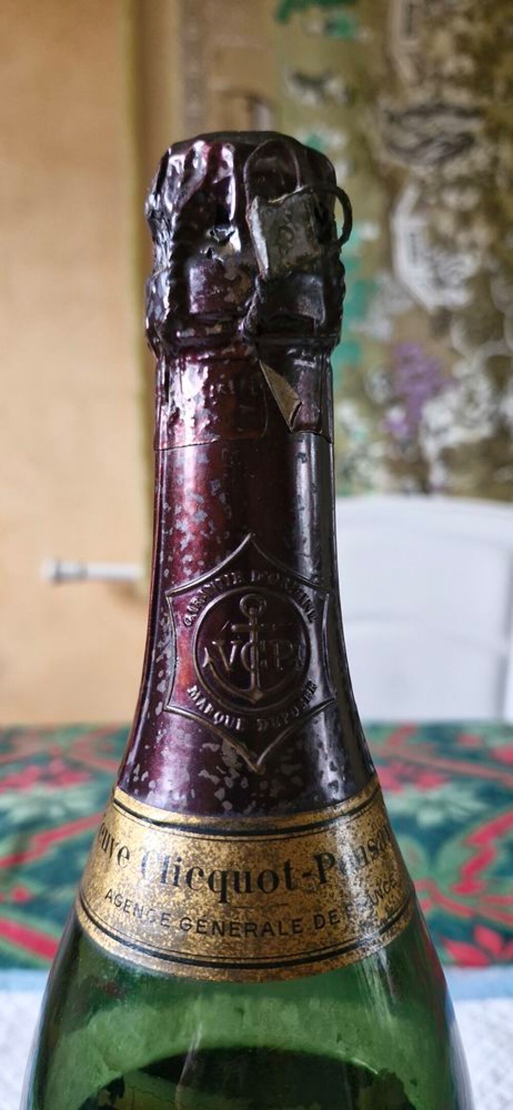 Champagne ancien veuve clicquot ponsardin 1921 