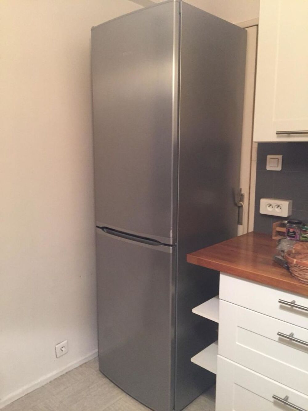 Frigo/cong&eacute;lateur Inox Bosch Electroménager