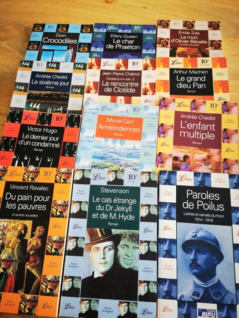 Livres collection Librio 7 Dijon (21)