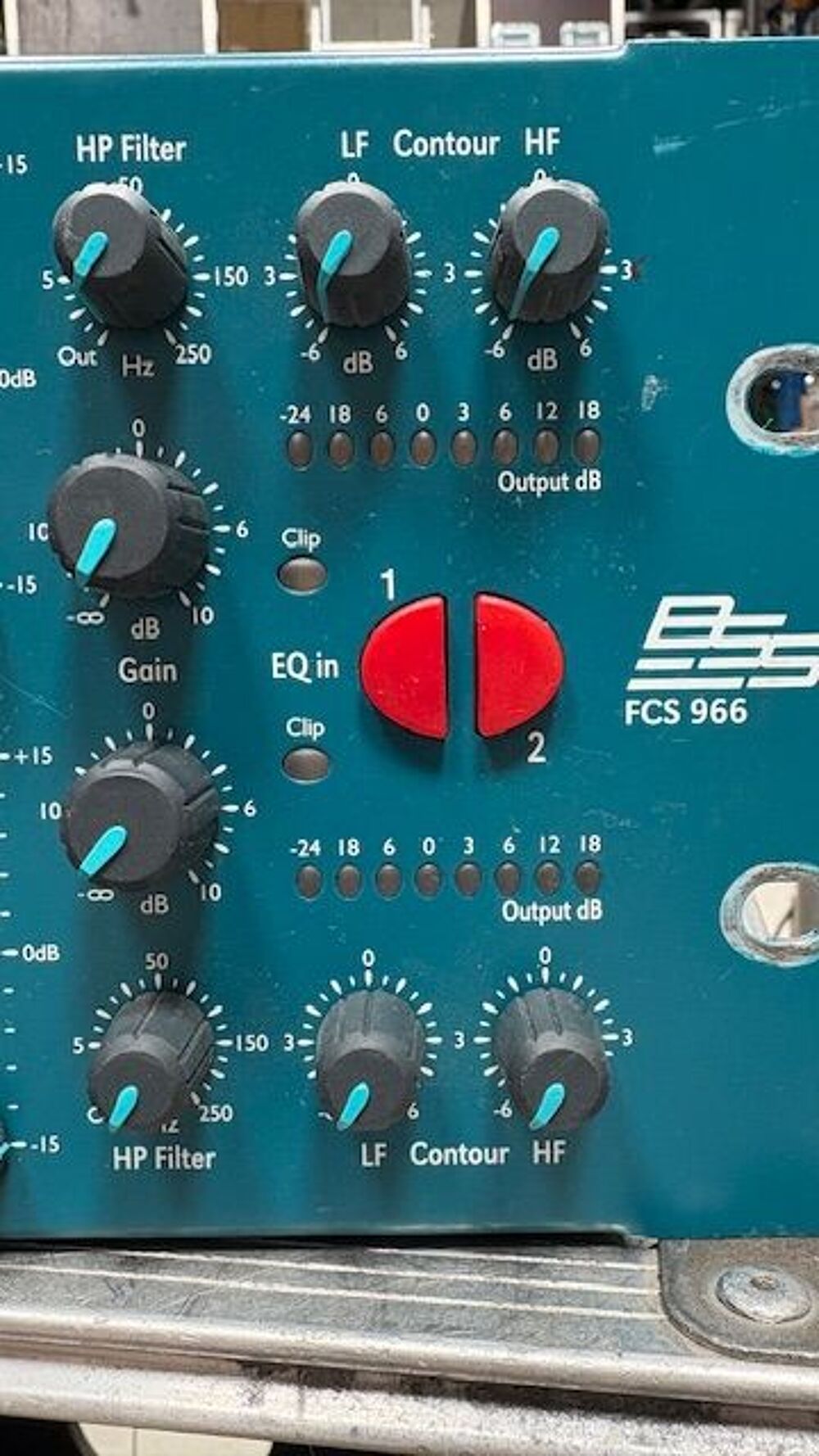 Equaliseur BSS OPAL FCS966 2x31 bandes Audio et hifi