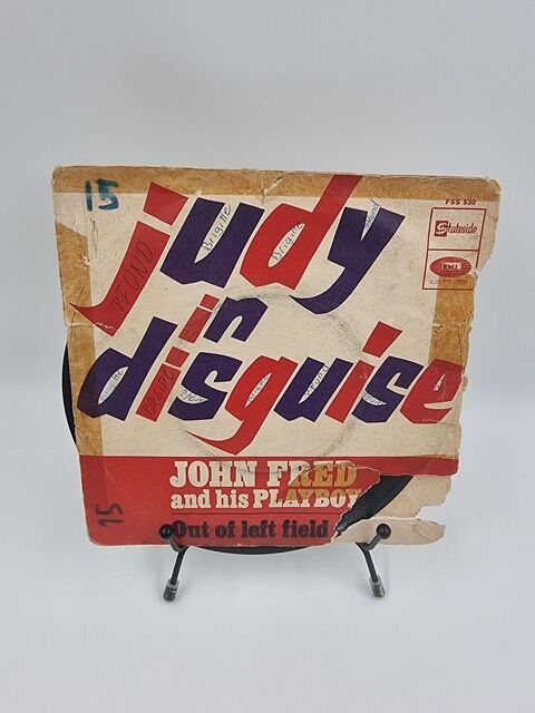 Vinyle 45 tours Judy in Disguise : John Fred and his Playboy 2 Vulbens (74)
