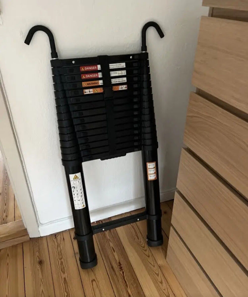 &Eacute;chelle t&eacute;lescopique compact Probat 6 m&egrave;tres comme neuve Bricolage