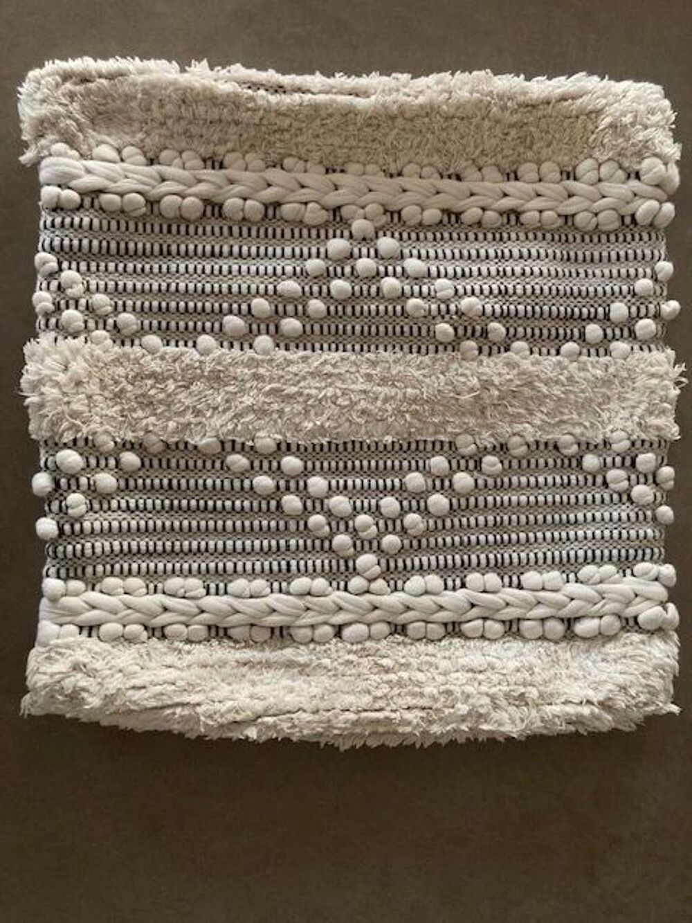 Lot de 4 Housses Coussin 43x43 Coton Décoration