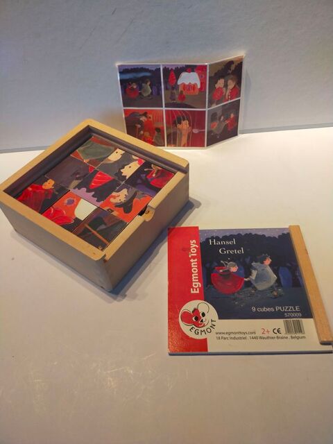 BOIS Bo�te de 9 cubes Hansel & Gretel
3 Mirecourt (88)