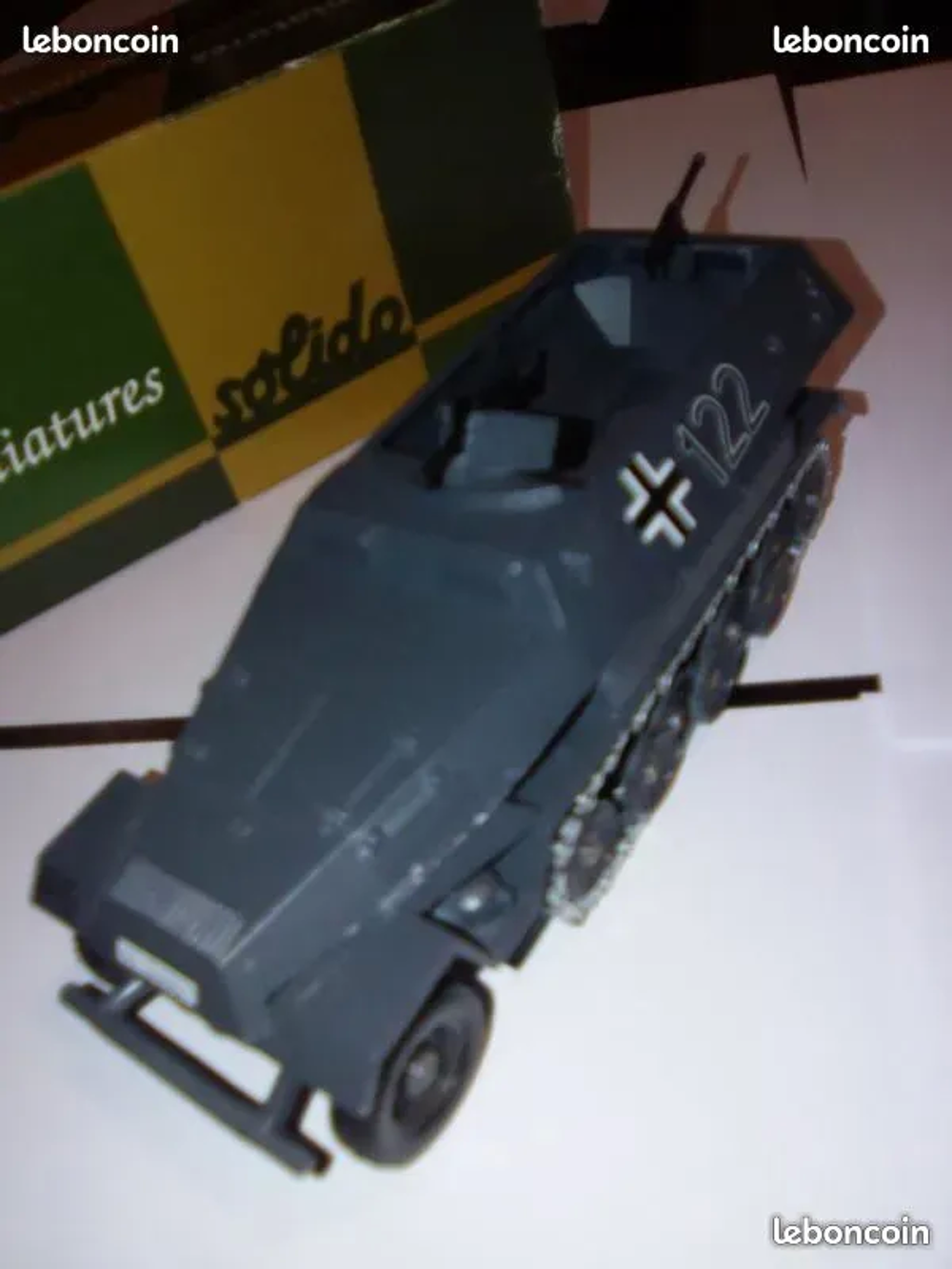 COLLECTION VEHICULES MINIATURES MILITAIRE SOLIDO 