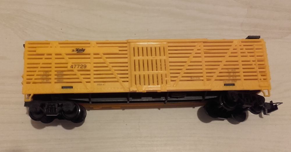 Wagons de train miniature 