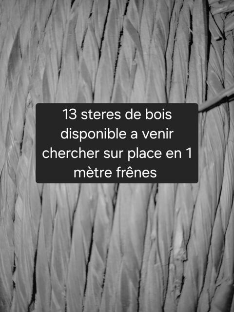 Bois de chauffage en 1 metre frnes 45 Vers-sous-Sellires (39)