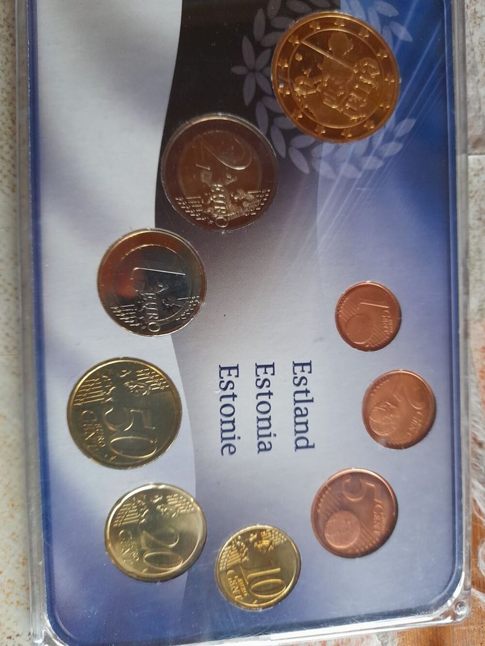  s&eacute;rie pieces euros collector 