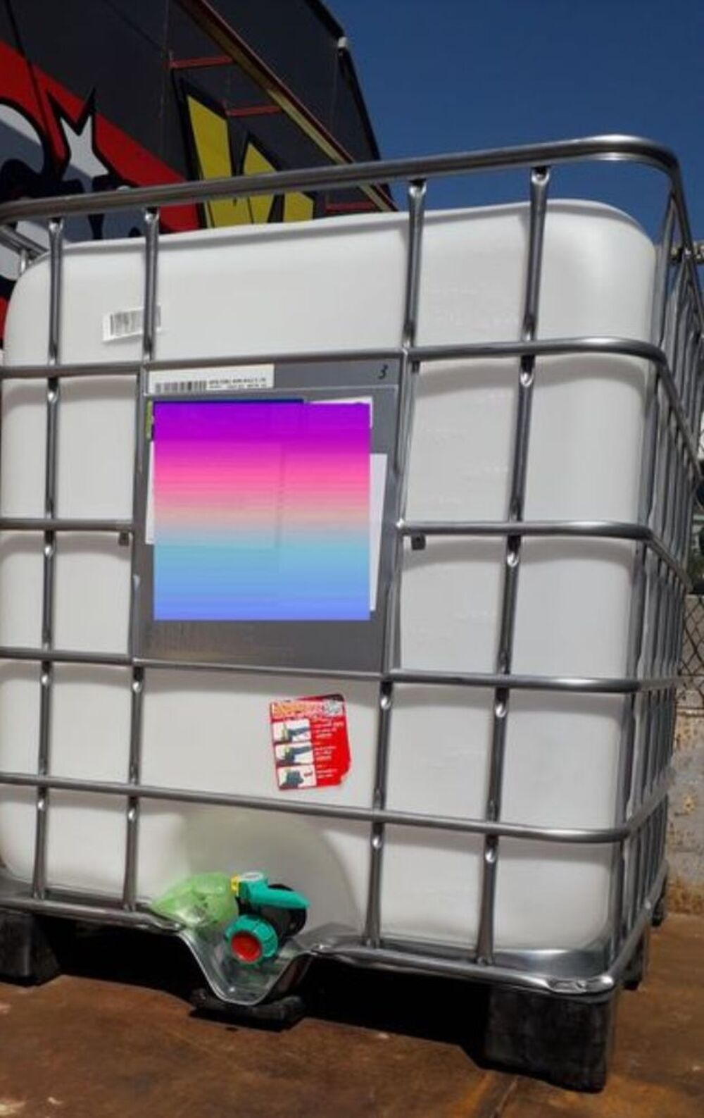 Cuve IBC 1000 Litres Jardin