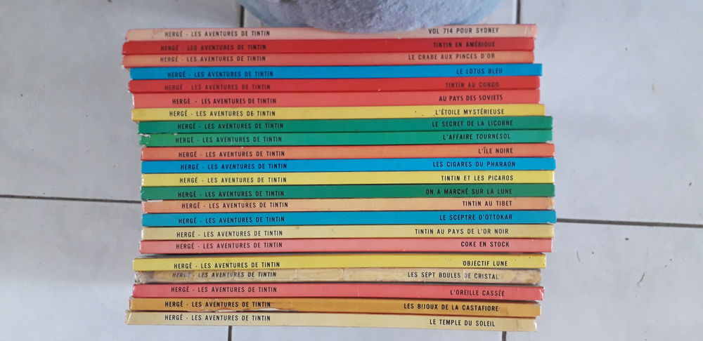 BD Tintin Livres et BD