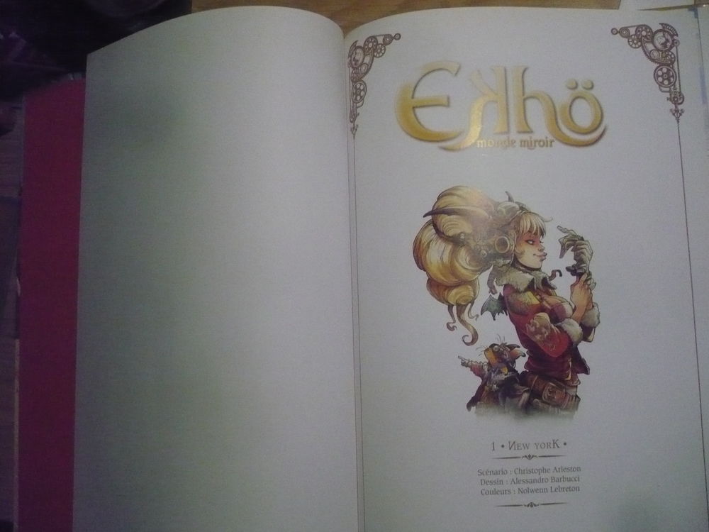 BD EKH&Ouml; Monde miroir - Tome 1 ? de ARLESTON &amp; BARBUCCI ? Livres et BD