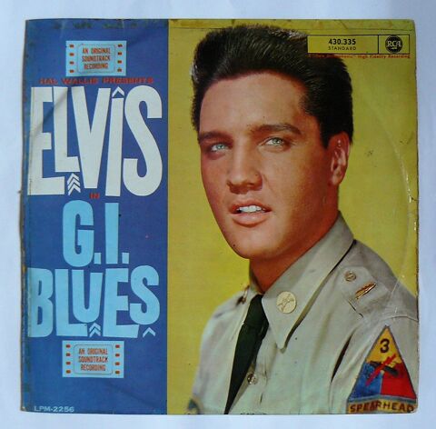 LP Elvis PRESLEY : G.I. Blues - RCA 430.335 - France 28 Argenteuil (95)
