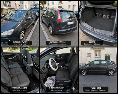 Ford C-max C-MAX 2.0 TDCi - 110 DPF Trend Powershift 2009 occasion Nantes 44000