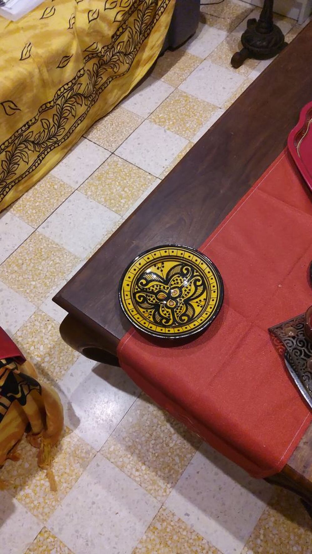 Petit plat Marocain Dcoration
