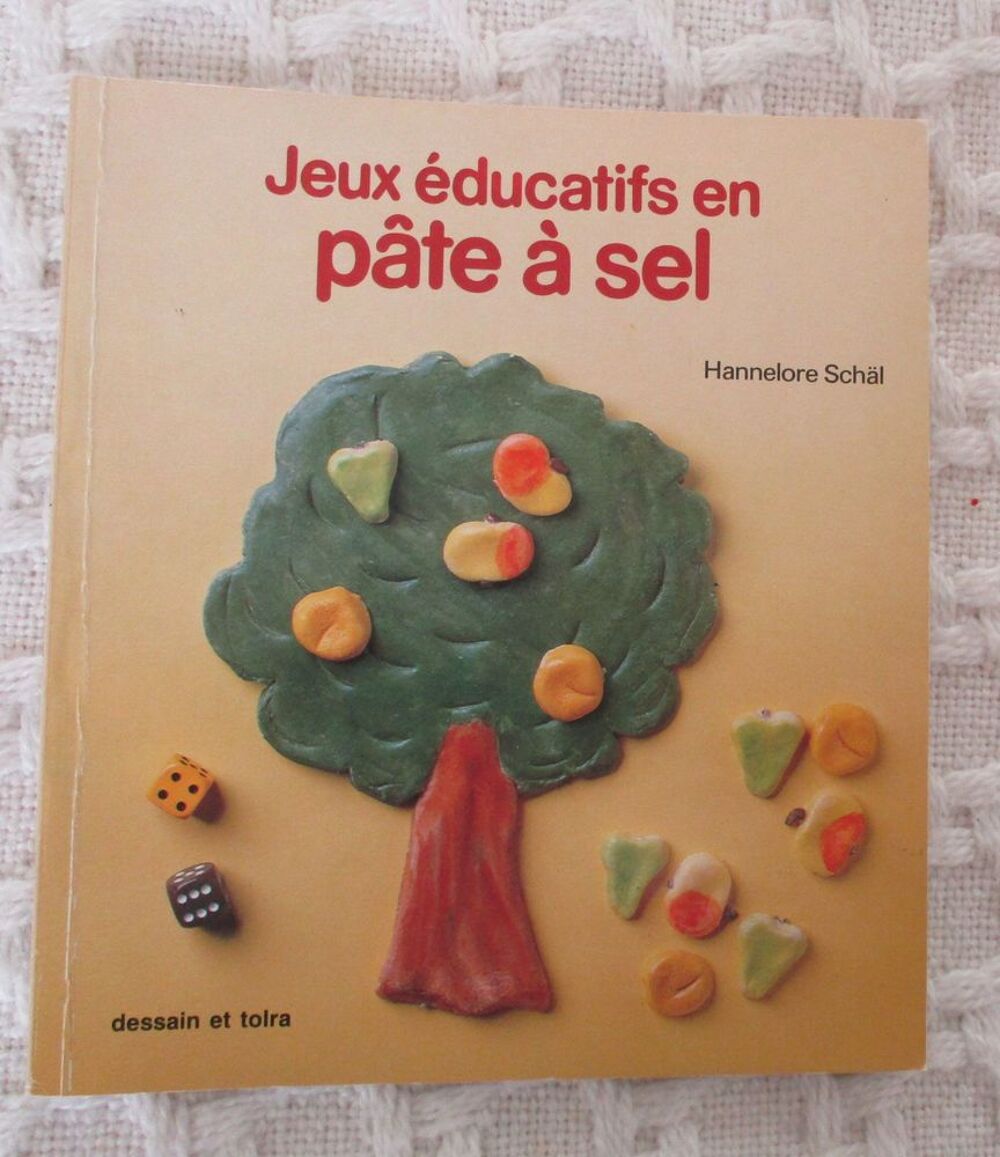 LIVRE JEUX EDUCATIFS EN PATE A SEL Livres et BD