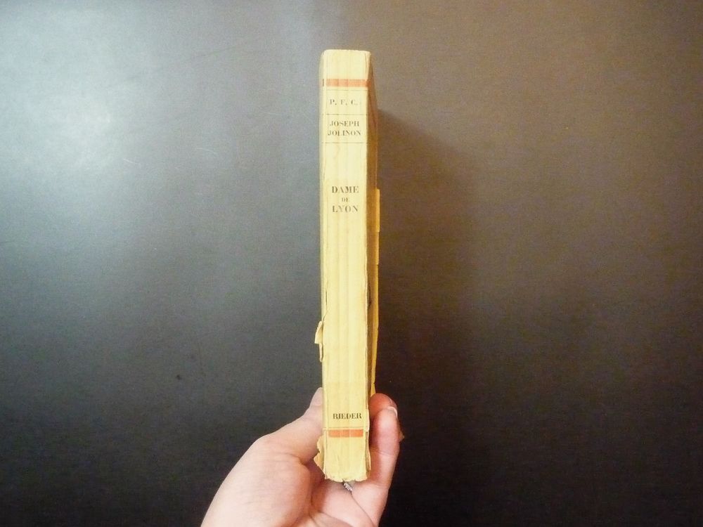 Dame de Lyon- Joseph Jolinon- 1932- Les Editions Rieder Livres et BD