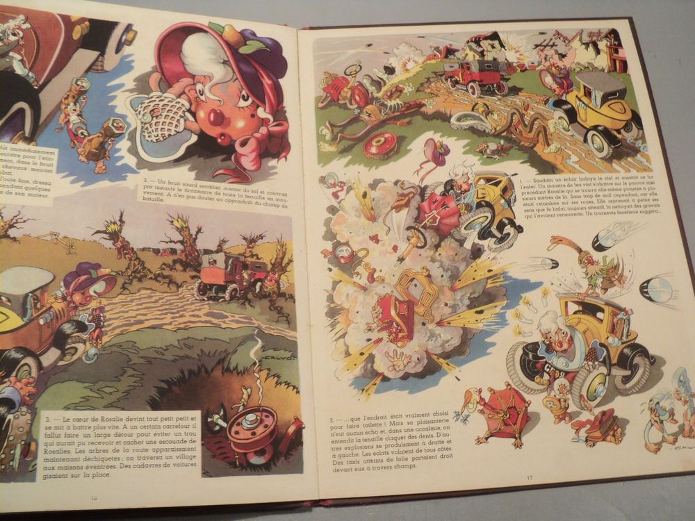 Bande Dessin&eacute;e Les Aventures de Rosalie Images de Calvo 1946 Livres et BD