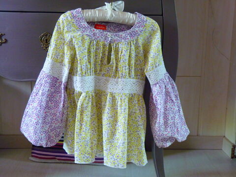 blouse multicolore Marèse fille 5 ans tbe 10 Brienne-le-Château (10)