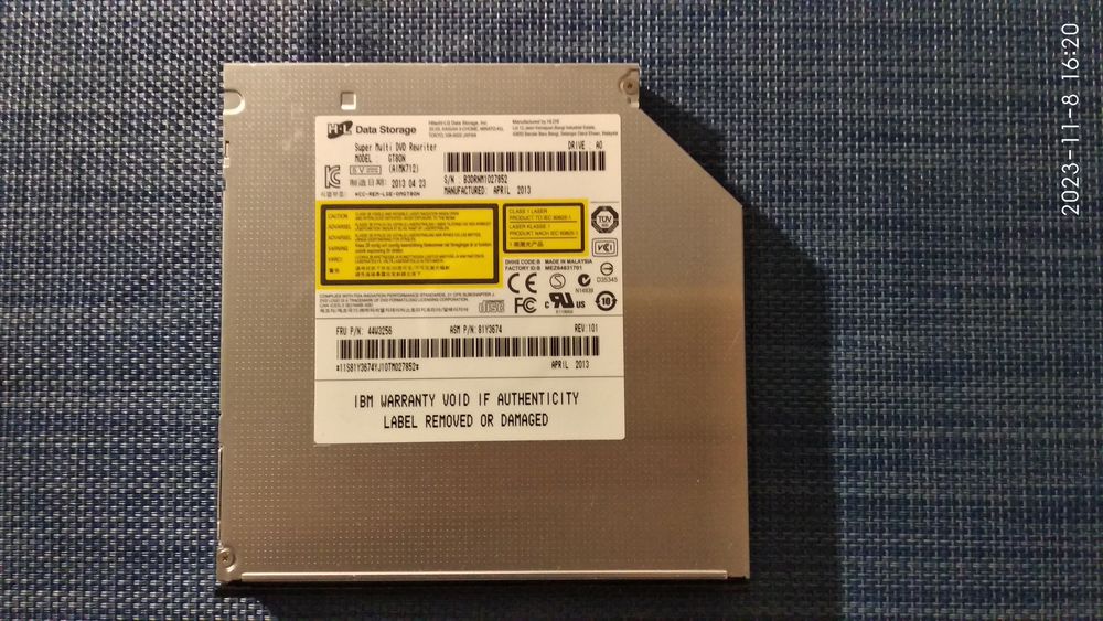 Lecteur enregistreur DVD slim pour PC Matériel informatique