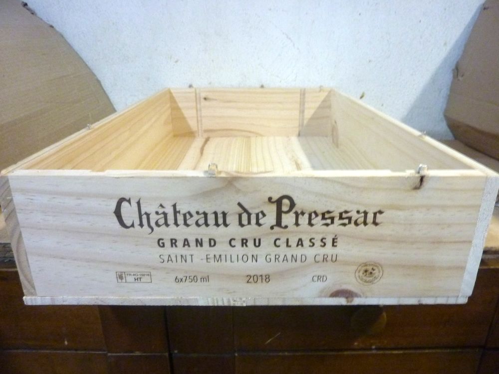 Caisse vin bois Décoration