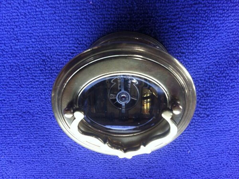 MAGNIFIQUE PENDULETTE DE VOYAGE MINIATURE 