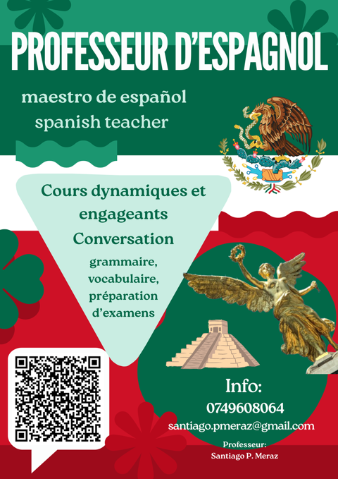 Cours vivants et personnalis&eacute;s d'espagnol. 15€/h 15 78630 Orgeval