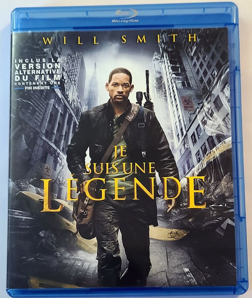 Bluray Je suis une l&eacute;gende DVD et blu-ray