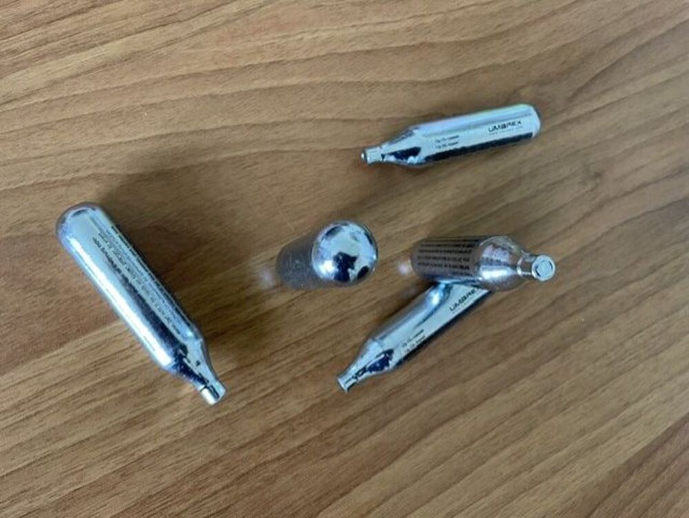 lot de 5 cartouches / capsules de CO&sup2; UMAREX 12&nbsp;gr Sports