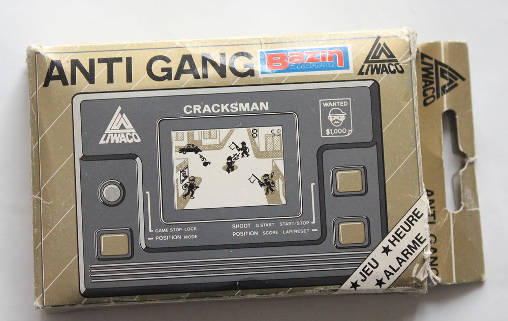 Cracksman / Anti Gang - Liwaco Handheld LCD Game Jeux / jouets