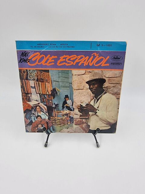 Vinyle 45 tours Nat King : Cole Espanol (Arrivederci Roma) 1 Vulbens (74)