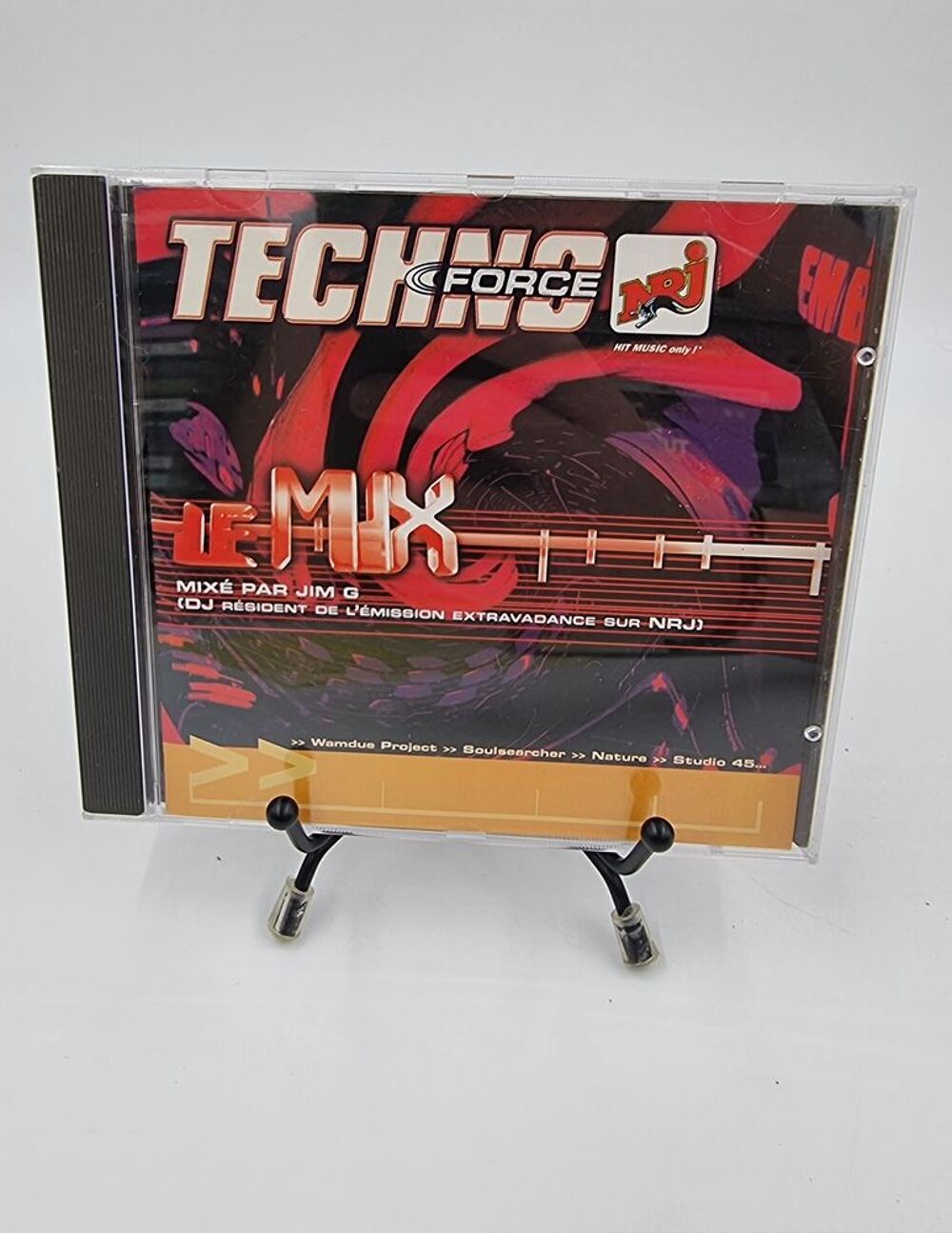 CD de musique Techno Force N&deg;3 en boite CD et vinyles