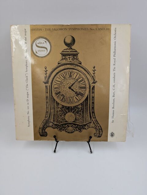 Vinyle 33 tours Haydn : The Salomon Symphonies Nos. 9 and 10 5 Vulbens (74)