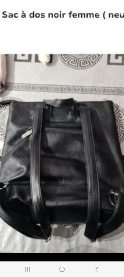 sac  dos noir femme plusieurs poches ( neuf) . 13 Bron (69)