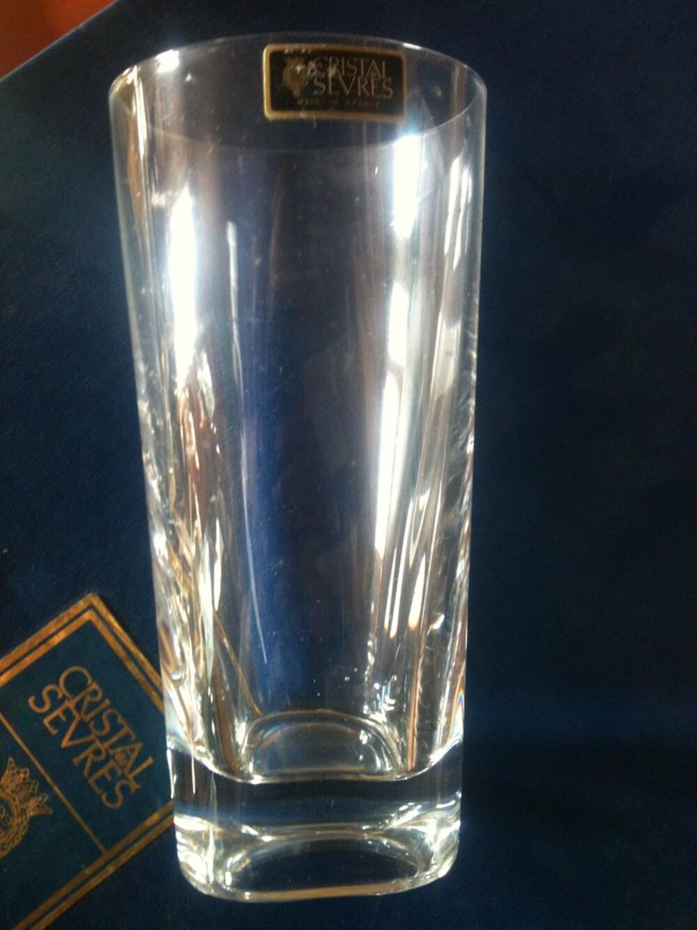 6 verres hauts collection Villers Cristal de S&egrave;vres Cuisine