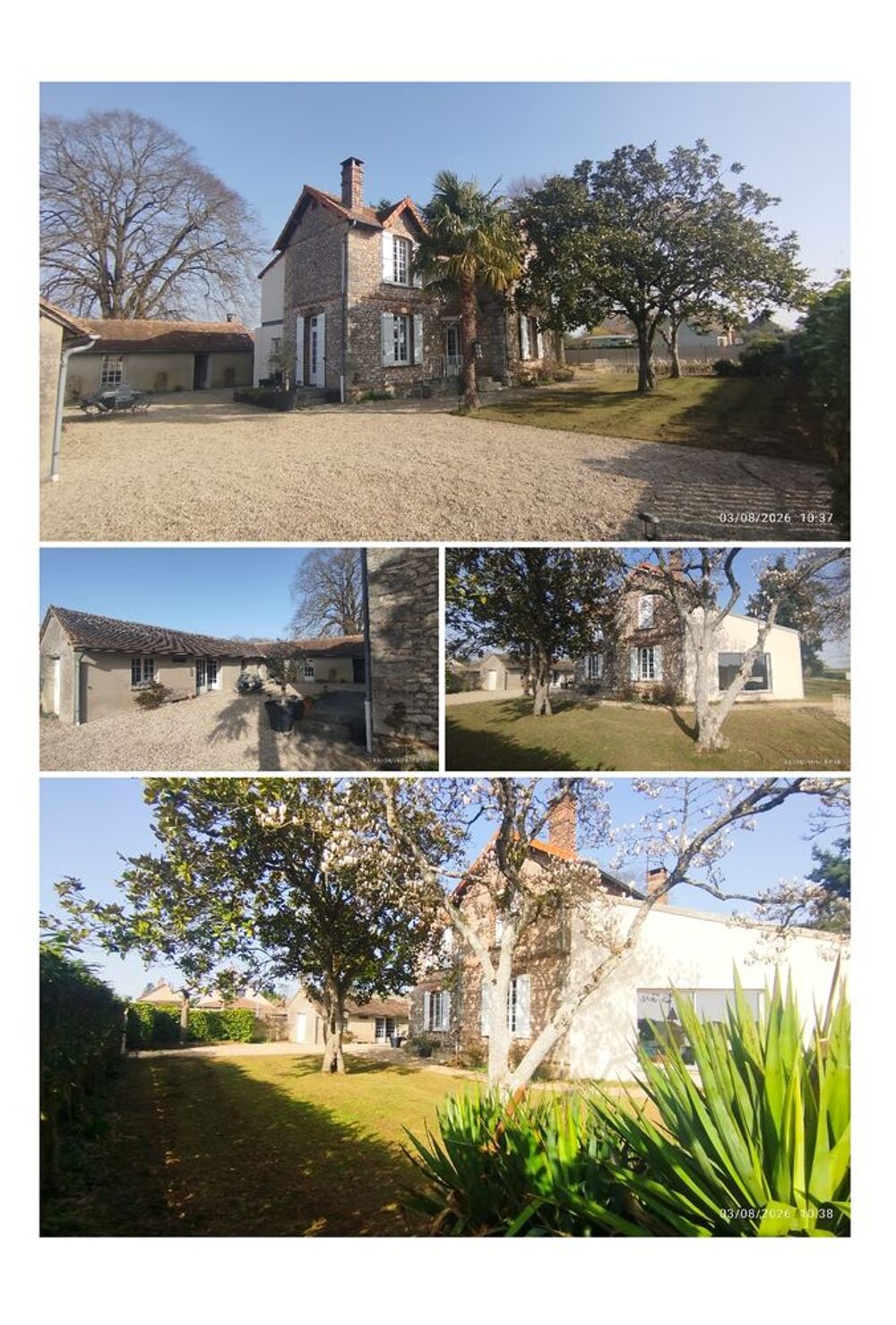 Vente Maison Maison meulière rénovée 155 m² /dépendances / terrain arboré Jouy
