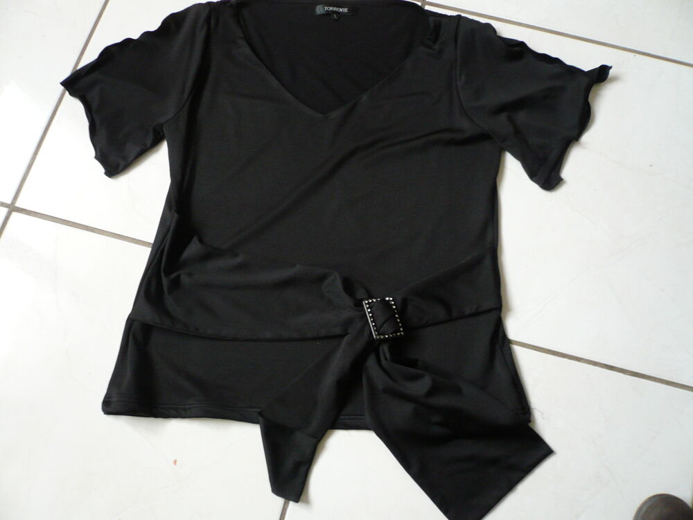 Haut noir T 3 Marque Torrente Vêtements
