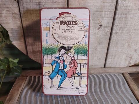 Ancienne Boite Biscuits T�le Les Amoureux de Peynet 35 Loches (37)