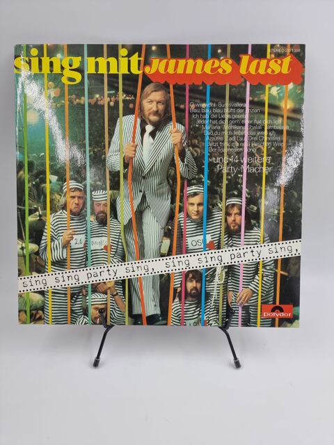 Vinyle 33 tours James Last : Sing Mit avec fourreau 8 Vulbens (74)