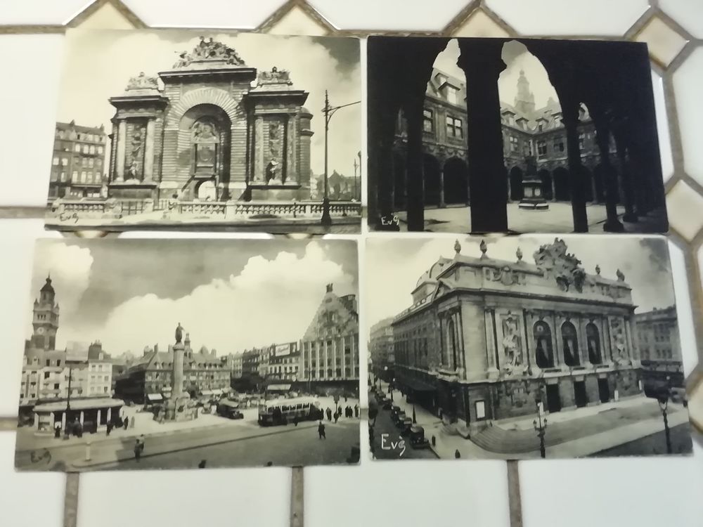 Anciennes cartes postales de Lille. 