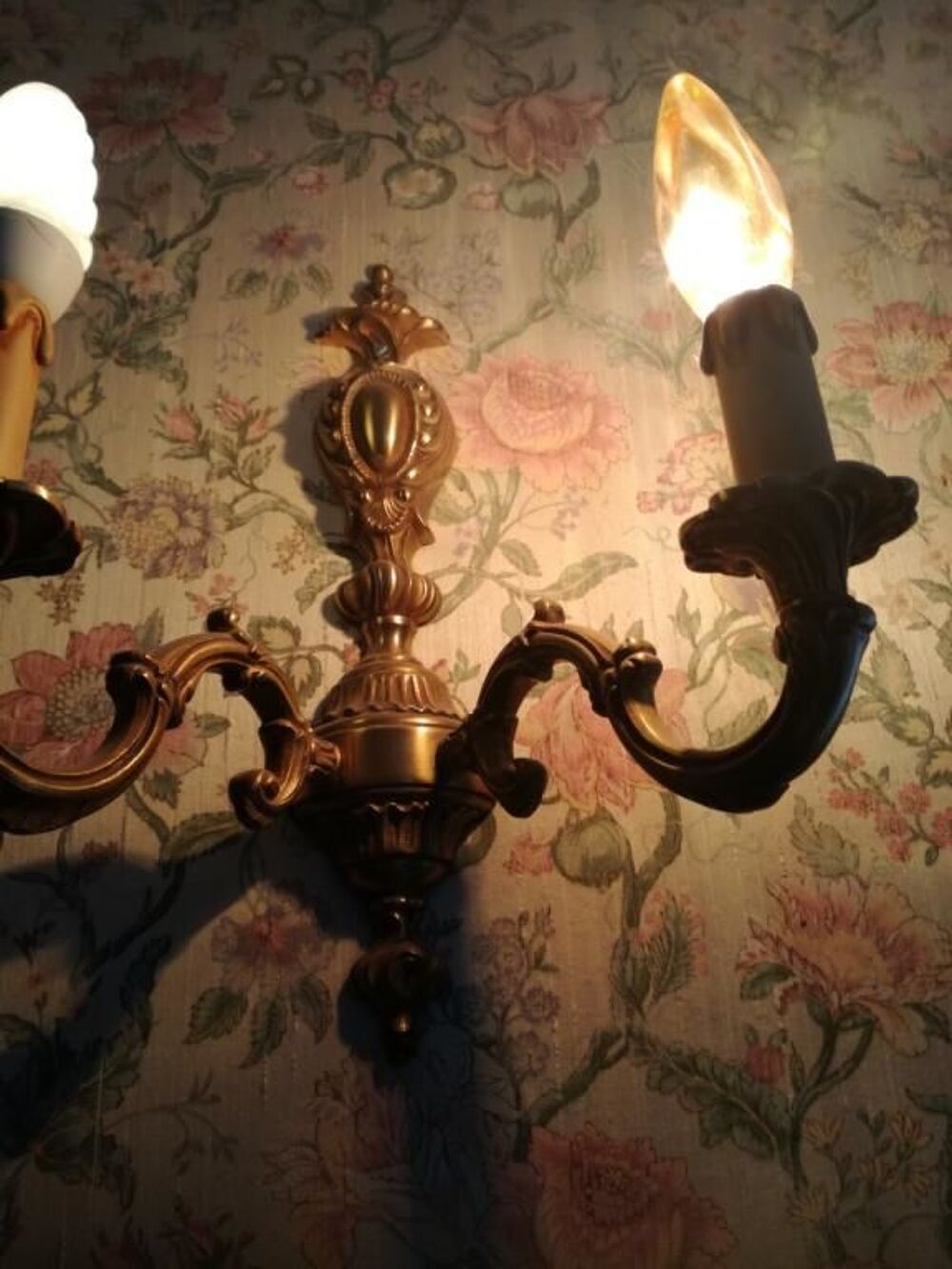 DOUBLE APPLIQUE BRONZE Décoration