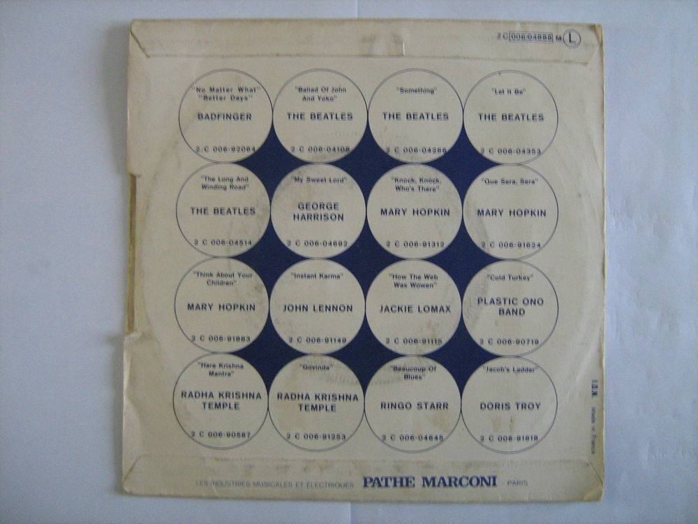 GEORGE HARRISON ( beatles ) BANGLA DESH sur disque PATHE MAR CD et vinyles