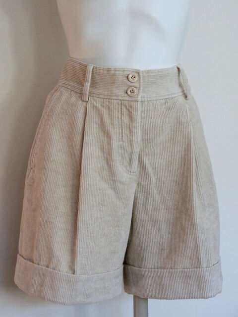 Short bermuda velours crème SEE BY CHLOE T.38 90 Issy-les-Moulineaux (92)