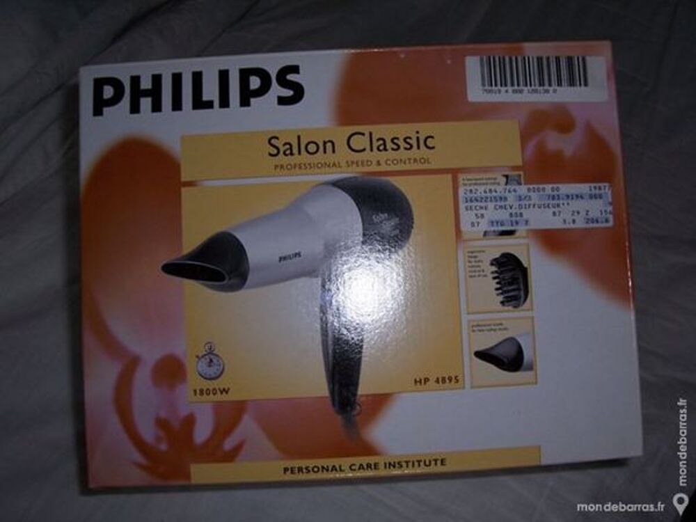 SECHE CHEVEUX PHILIPS PROFESSIONNEL NEUF Electromnager