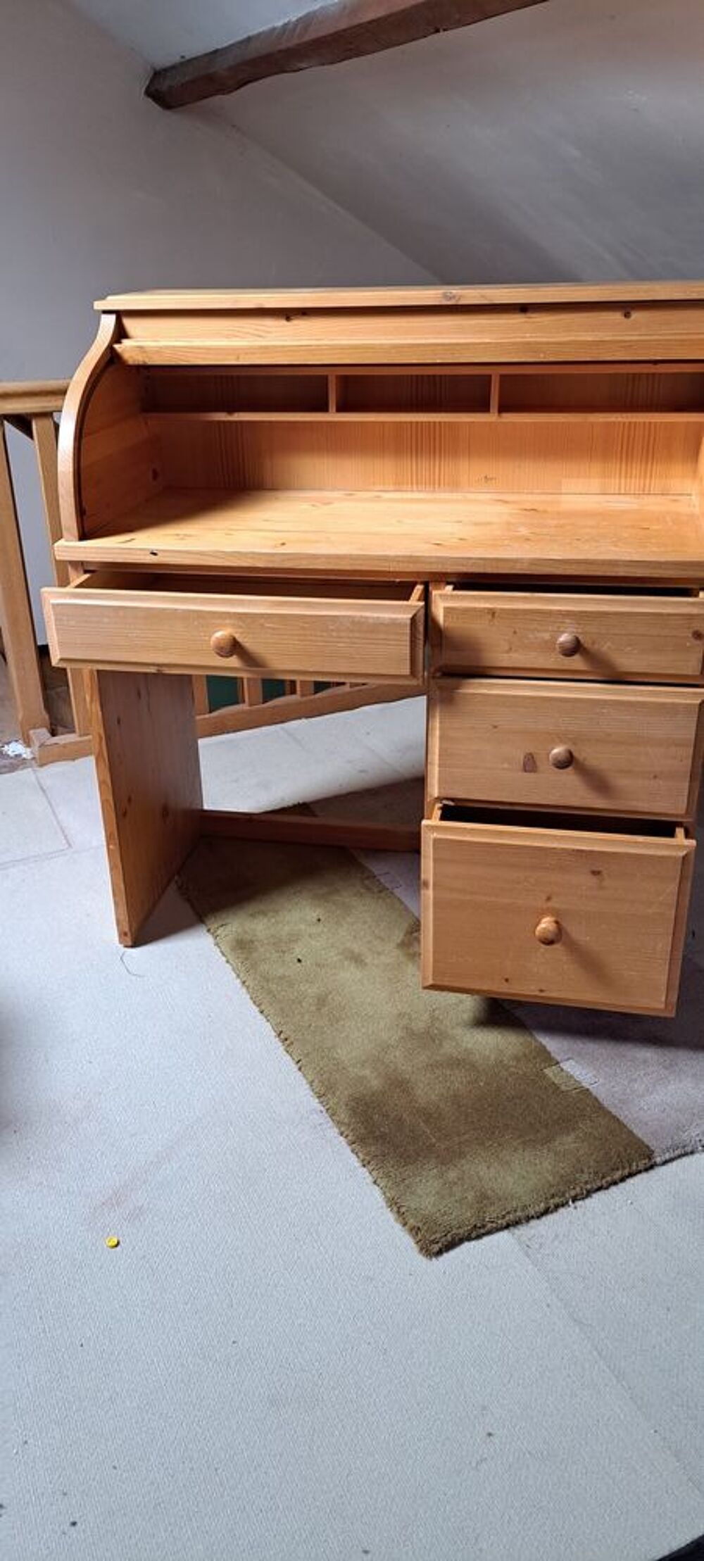 BUREAU SECR&Eacute;TAIRE ABATTANT Meubles