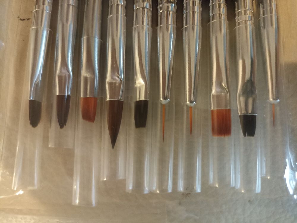 Kit pinceau manucure neuf Décoration