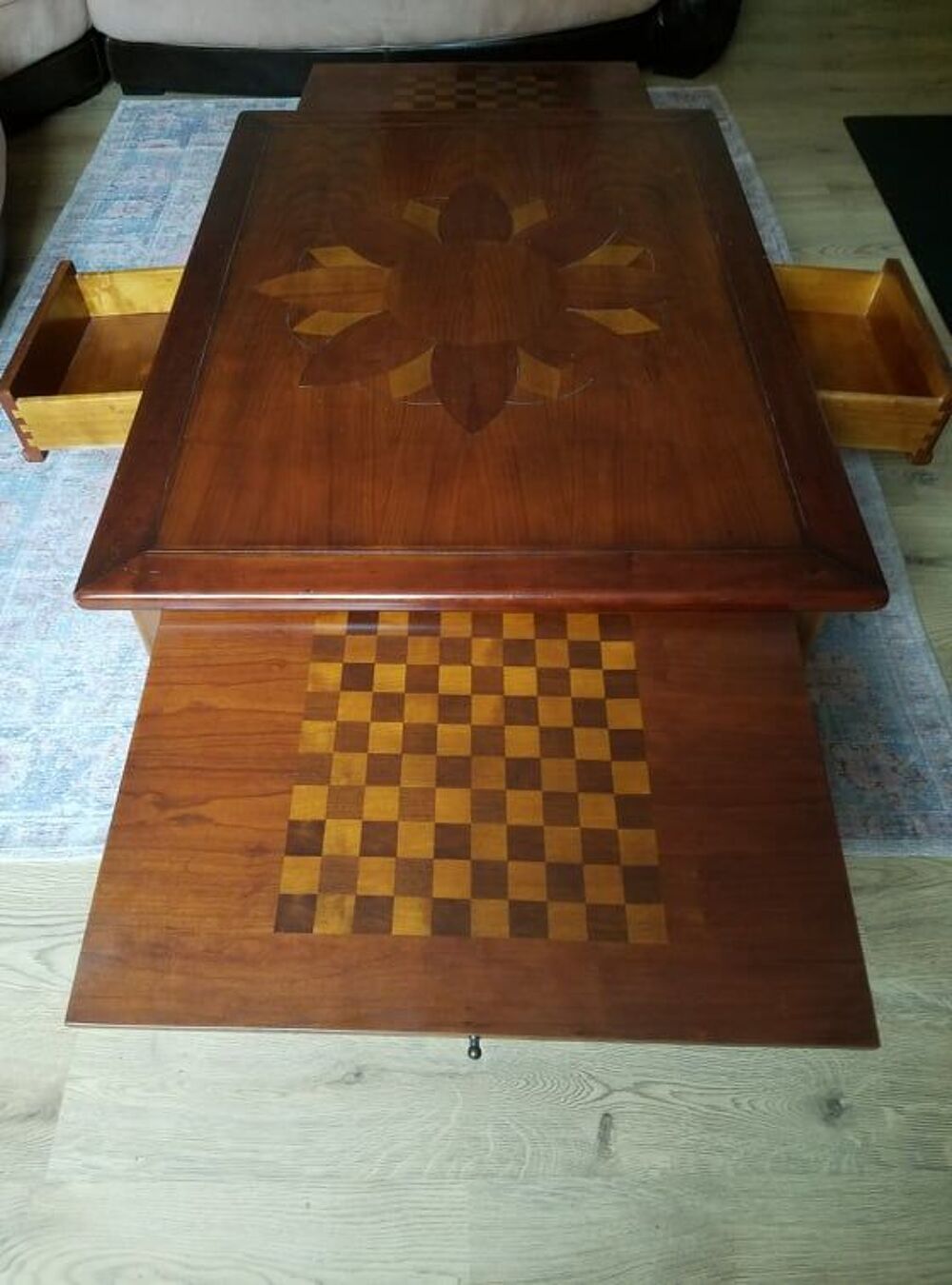 Table de salon en bois massif Meubles