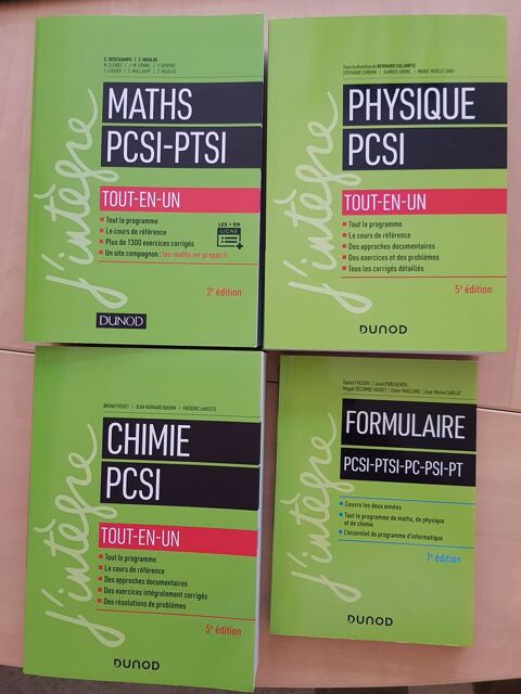 livres DUNOD PCSI-PTSI neufs 115 Dijon (21)