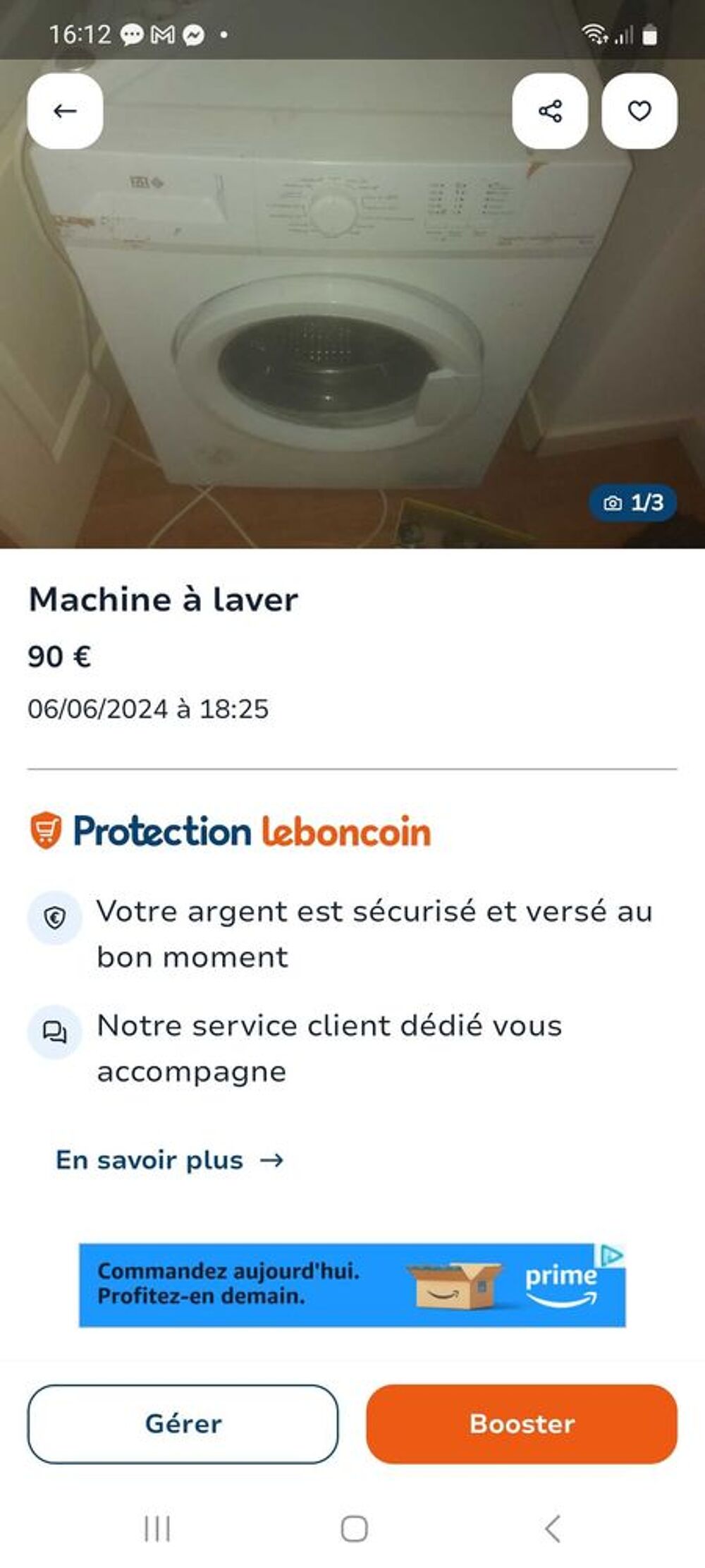 machine &agrave; laver Electroménager